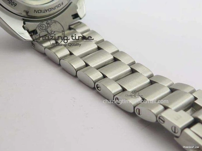 1218 Planet Ocean GMT 43.5mm V6F Goodplanet Orange Marker Blue Dial On SS Bracelet A ModernLook 8215